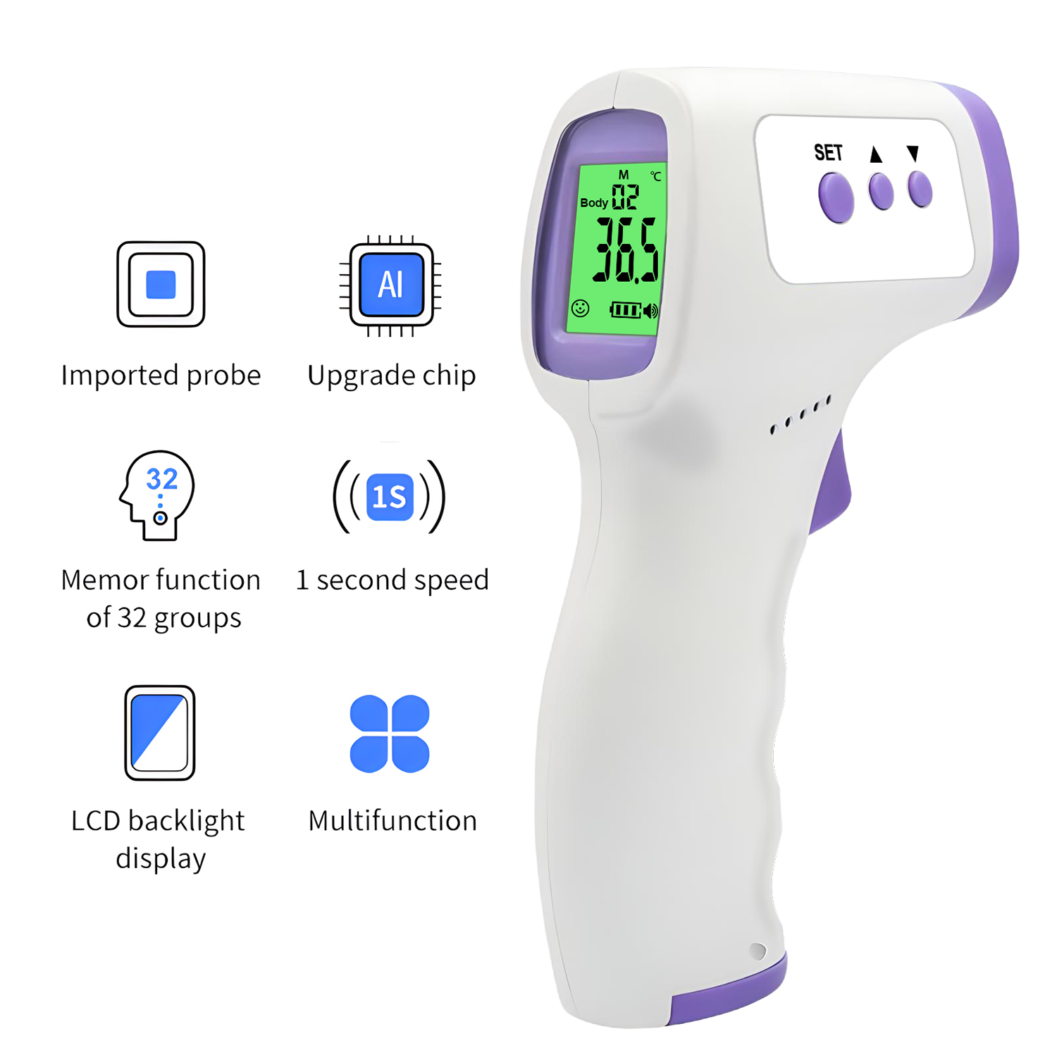 Electronic Forehead Thermomete - đánh giá và giá Pulse Oximeter