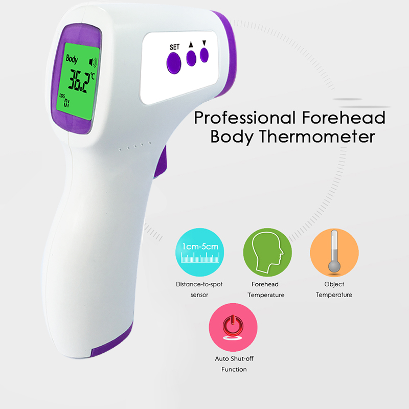 1pcs Forehead Temperature Gun  - đánh giá và giá Pulse Oximeter