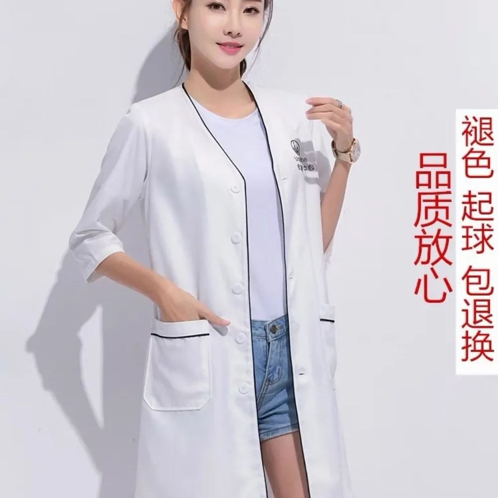 Custom Logo Beauty Uniform Bea - đánh giá và giá Medical Lab Management