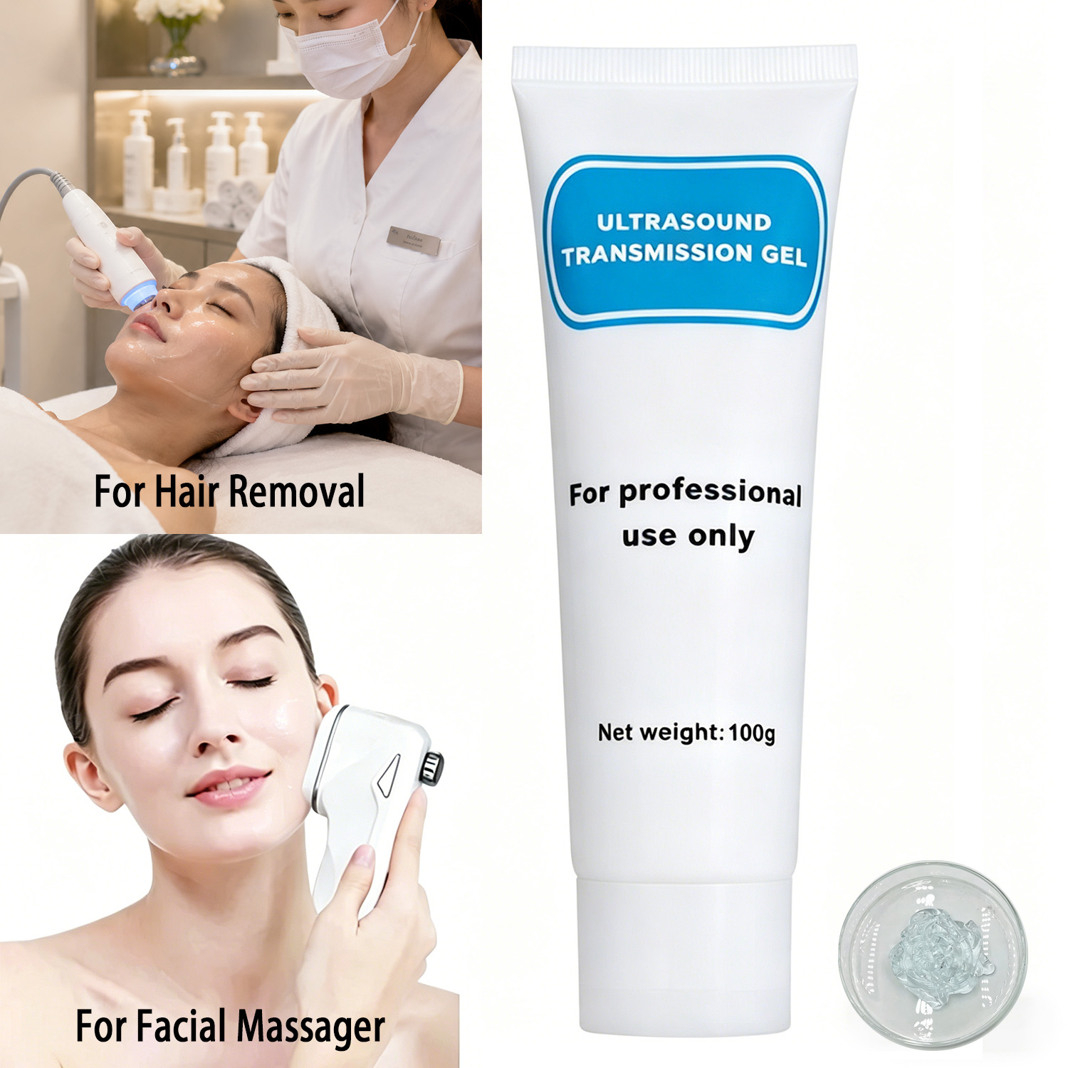 Laser Hair and Beard Removal L - đánh giá và giá Medical Gel Ultrasound