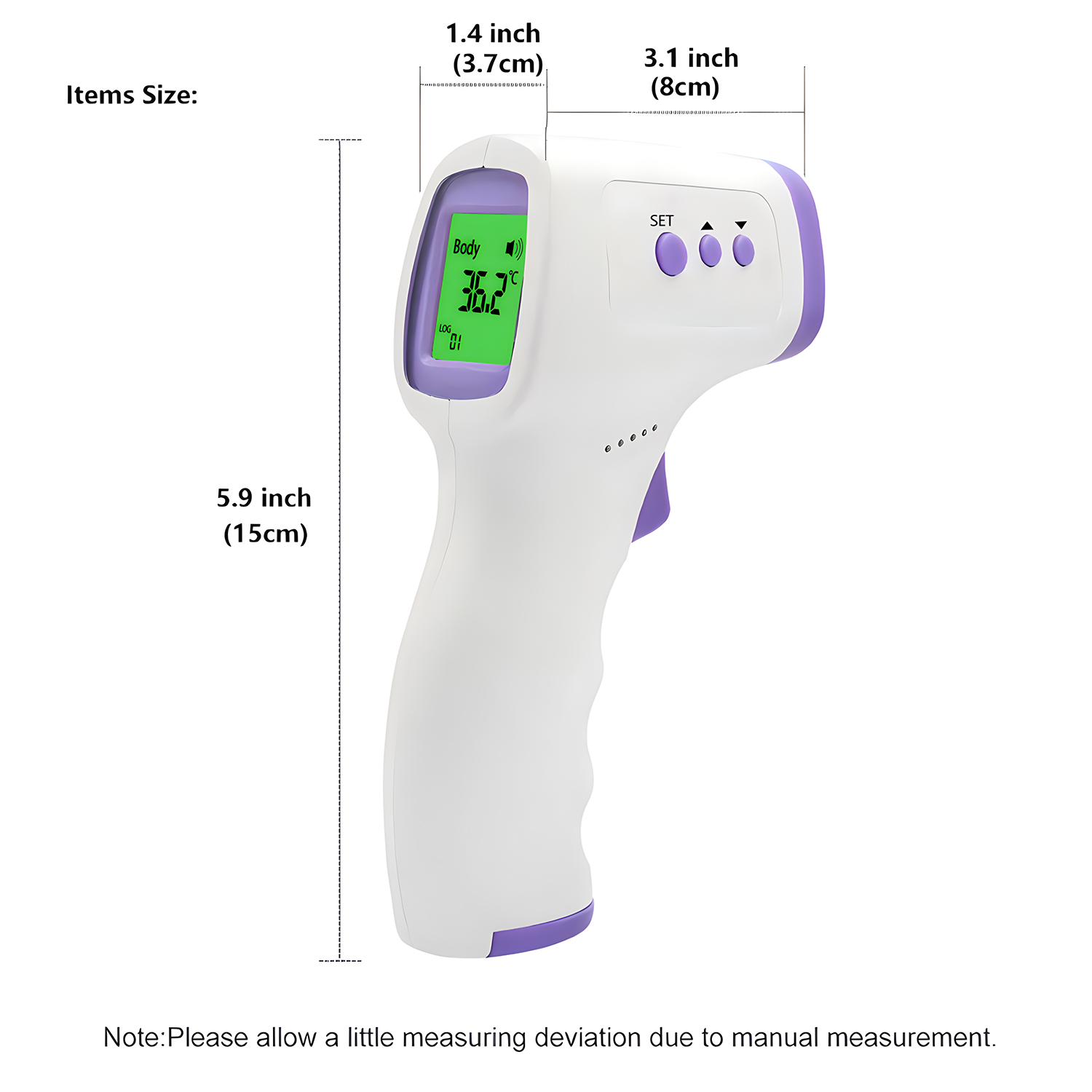 Digital Infrared Forehead Ther - đánh giá và giá Pulse Oximeter